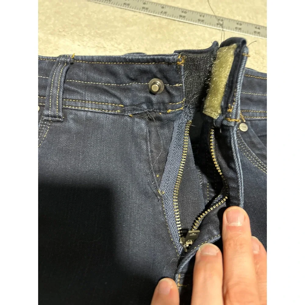 KUHL Disruptr Jeans Mens 34 27 Blue KUHLFLEX Stretch Performance  Hemmed Pics!